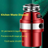 Tritarifiuti alimentare potente JIQI da 560 W - Garanzia di 10 anni